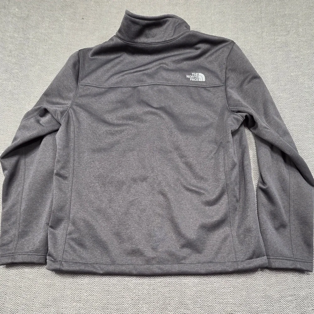 The North Face WindWall Softshell Jacket Mens Large Grey Atomic AI‎ Full Zip L